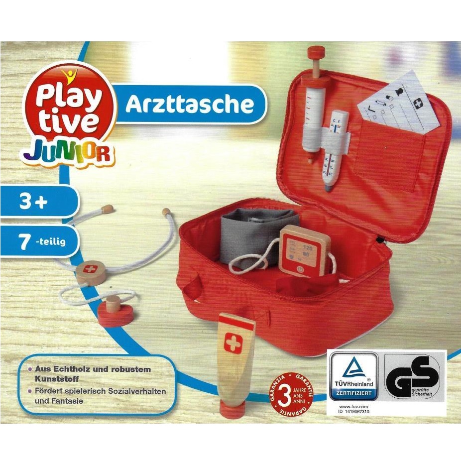 Playtive Junior - Roleplaying Set Occupations - Doctor's Bag