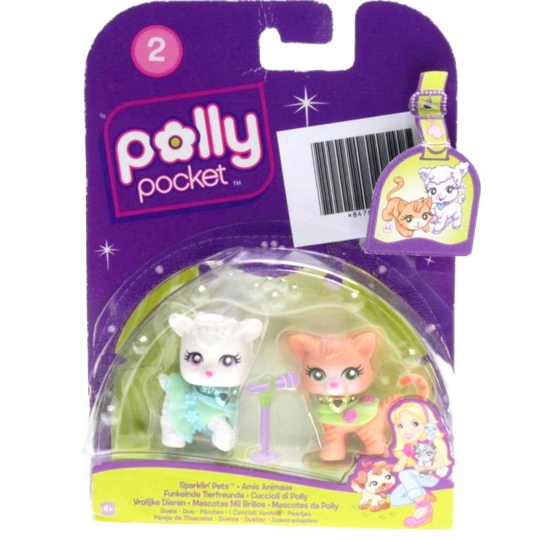Polly Pocket Animal - Bunny #145 Sparklin' Pets R2643 2009 - DECOTOYS