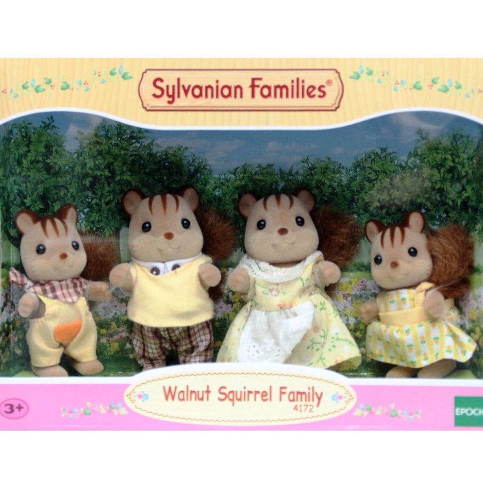 Sylvanian Families 4172 - Walnut Squirrel Family