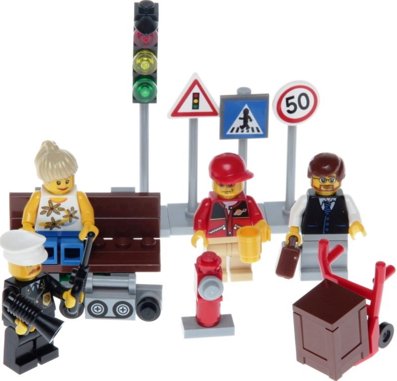 LEGO City 8401 - City Minifigure Collection -
