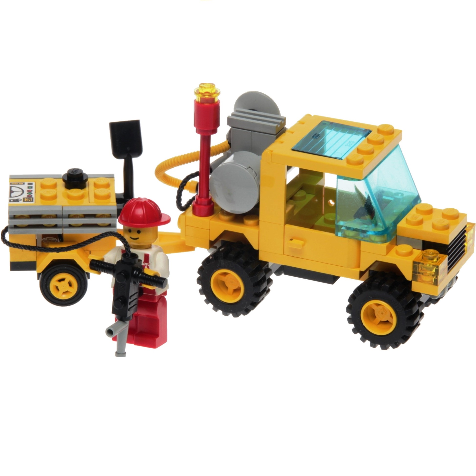 LEGO System 6667 - La voiture de réparation de route - DECOTOYS