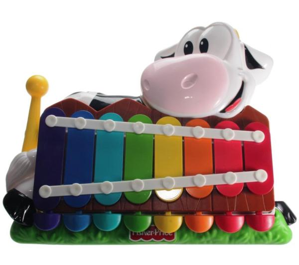 Fisher-Price K6081 - Moo-Sical Piano -To-Xylo
