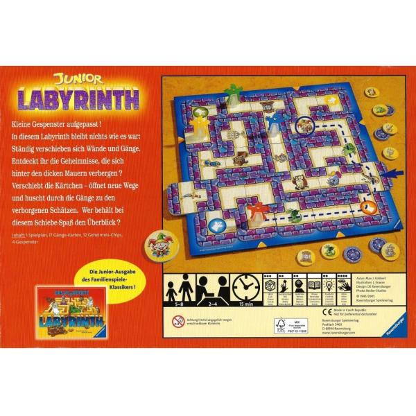 Ravensburger 212101 - Junior Labyrinth