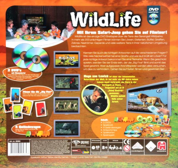 Jumbo - Wildlife DVD Brettspiel