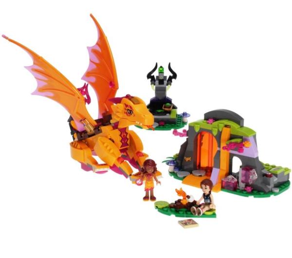 LEGO Elves 41175 - Fire Dragon's Lava Cave - DECOTOYS