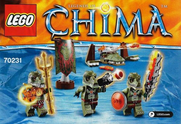 LEGO Chima 70231 - Krokodilstamm-Set