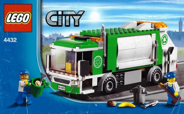 LEGO City 4432 - Le camion poubelle - DECOTOYS