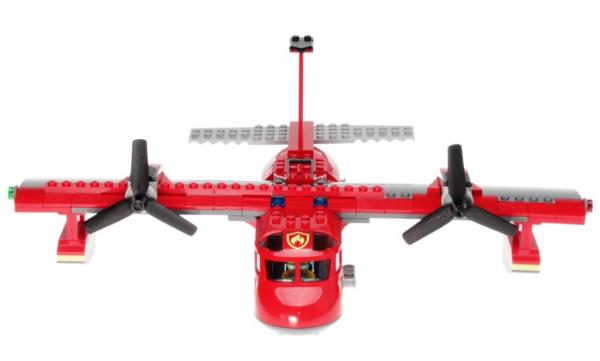 LEGO City 60217 - L'avion des pompiers