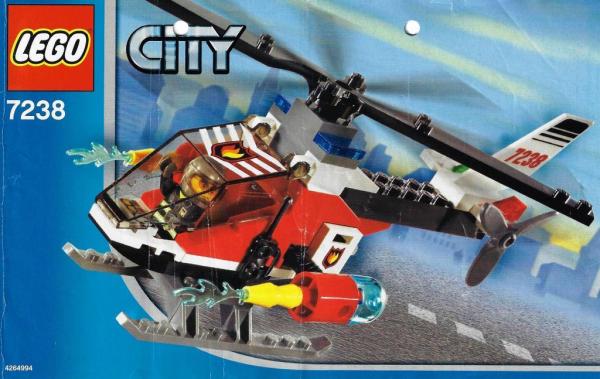 LEGO City 7238 - Feuerwehrhubschrauber