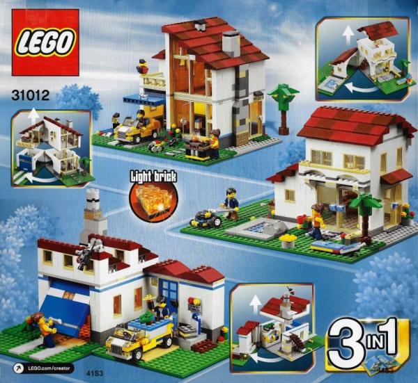 LEGO Creator 31012 - Grosses Einfamilienhaus