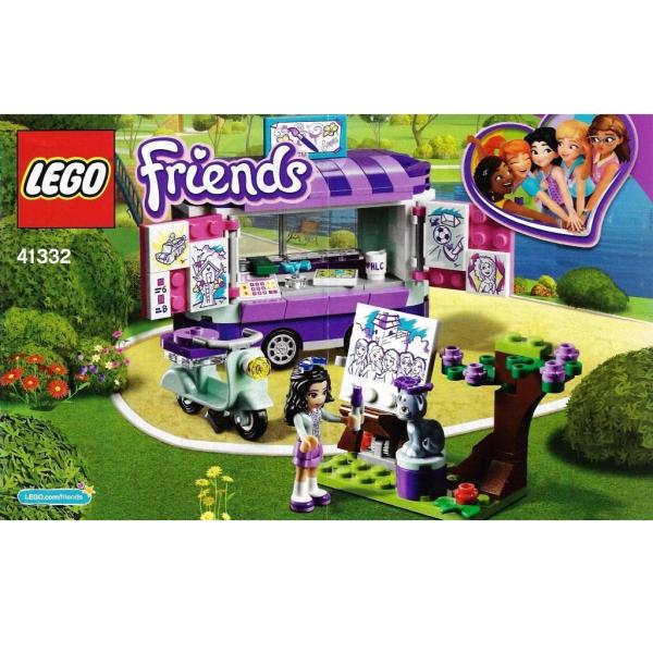 LEGO Friends 41332 - Emmas rollender Kunstkiosk