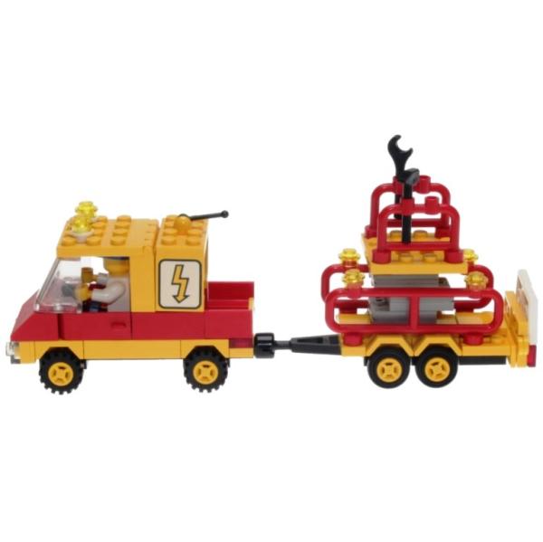 LEGO Legoland 6671 - Reparaturwagen mit Scherenlift