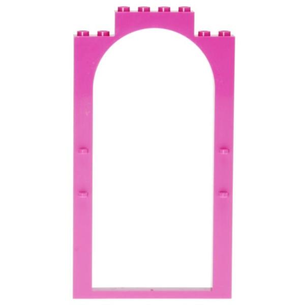 LEGO Belville Parts - Wall, Door Frame 33227 Dark Pink