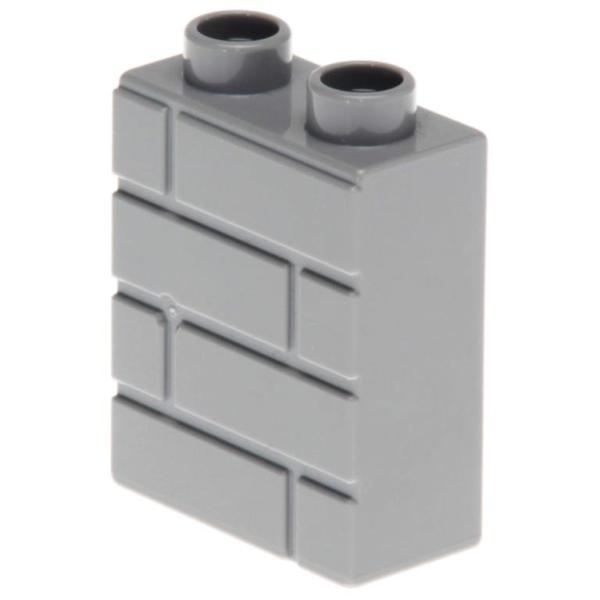 LEGO Duplo - Brick 1 x 2 x 2 25550 Light Bluish Gray