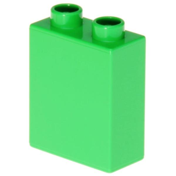 LEGO Duplo - Brick 1 x 2 x 2 76371 Bright Green