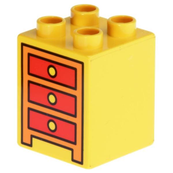 LEGO Duplo - Brick 2 x 2 x 2 31110pb017
