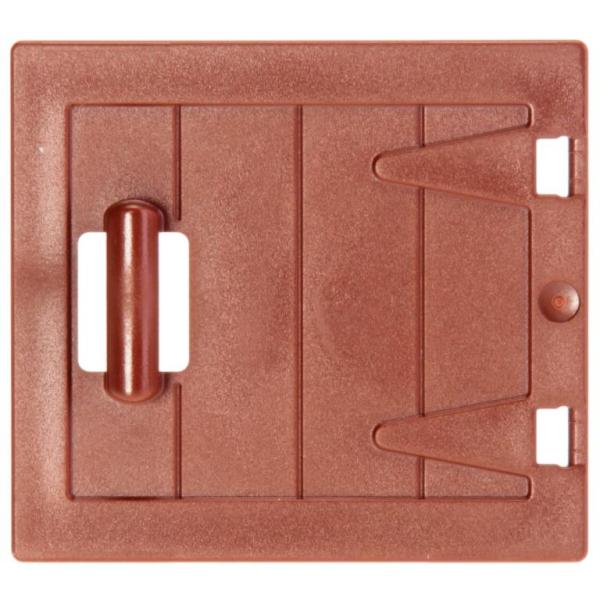 LEGO Duplo - Building Door / Window Pane 1 x 4 x 3 87653 Reddish Brown