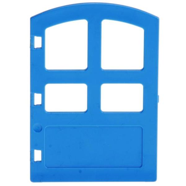 LEGO Duplo - Building Door / Window Pane 1 x 4 x 4 31023 Blue