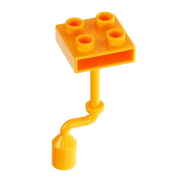 LEGO Duplo - Crank Handle 62844 Bright Light Orange