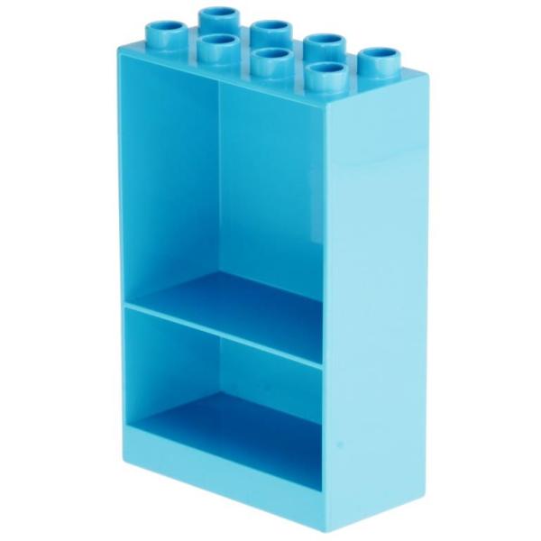LEGO Duplo - Furniture Cabinet 2 x 4 x 5 27395 Dark Azure