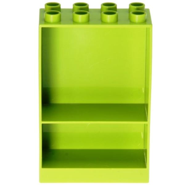 LEGO Duplo - Furniture Cabinet 2 x 4 x 5 27395 Lime