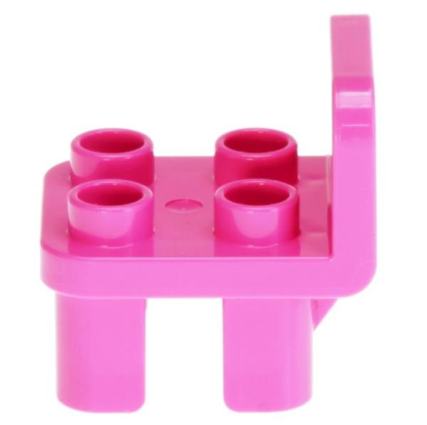 LEGO Duplo - Furniture Chair 12651 Dark Pink