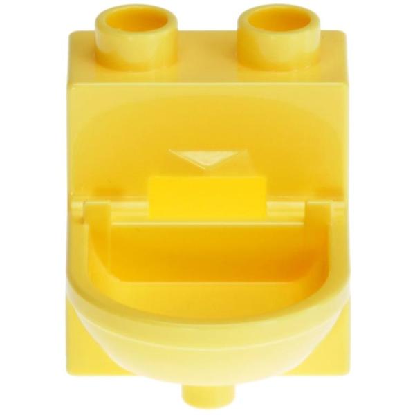 LEGO Duplo - Furniture Toilet 4911 Bright Light Yellow