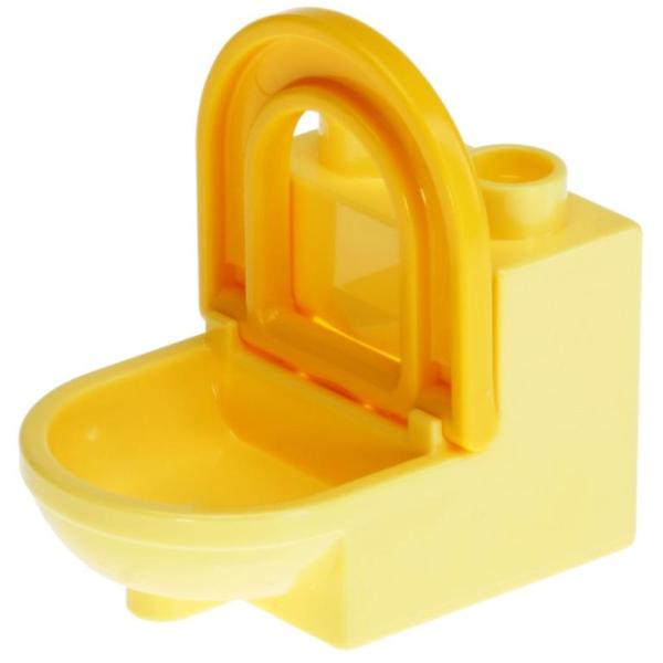 LEGO Duplo - Furniture Toilet with Seat 4911c01