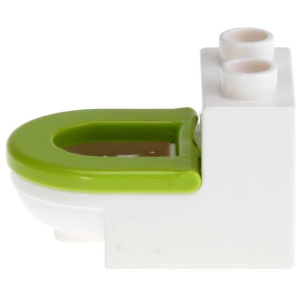 LEGO Duplo - Furniture Toilet with Seat 4911c06