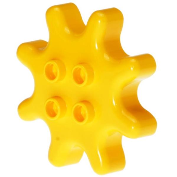 LEGO Duplo - Gear 4 x 4 26832 Yellow