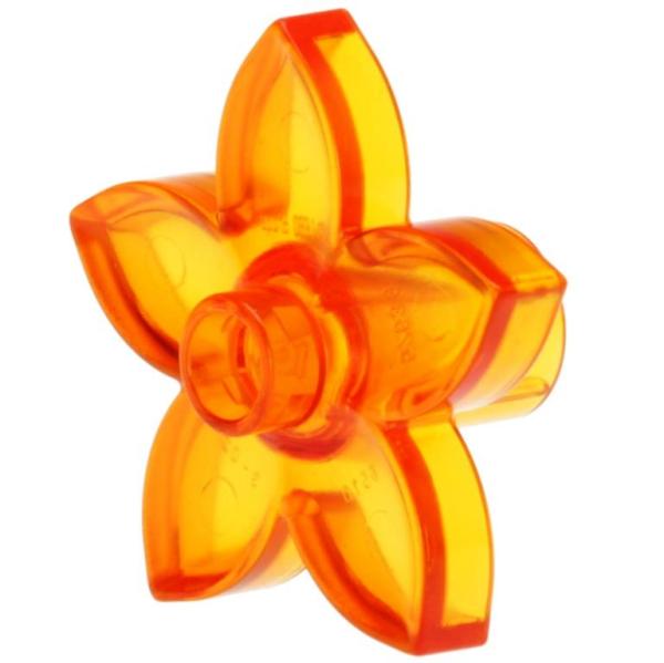 LEGO Duplo - Plant Flower 6510 Trans-Orange