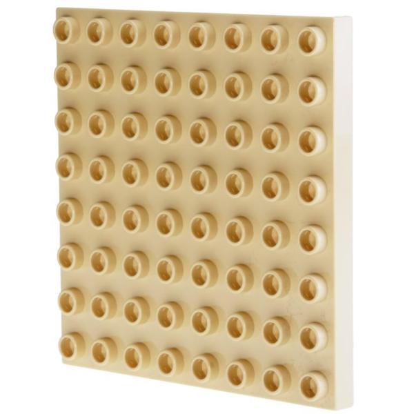LEGO Duplo - Plate 8 x 8 51262 Tan