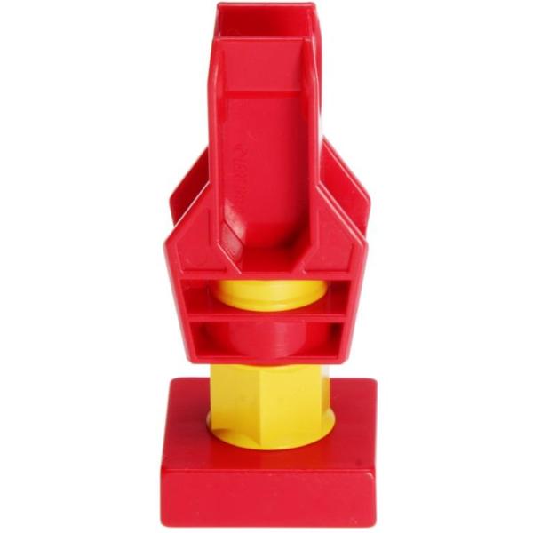 LEGO Duplo - Toolo Arm Turning with Clip End 6663c01 Red