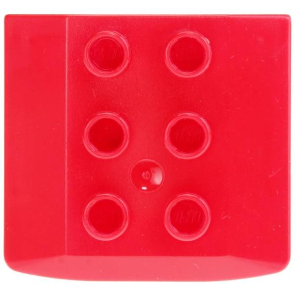 LEGO Duplo - Train Cabin Roof 4543 Red