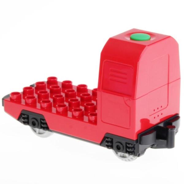 LEGO Duplo - Train Passenger Locomotive Base 5135c01 Red