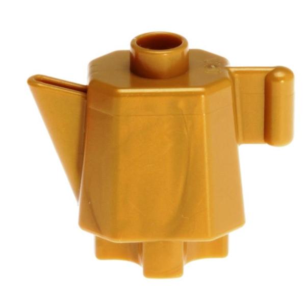 LEGO Duplo - Utensil Teapot / Coffeepot 31041 Pearl Gold