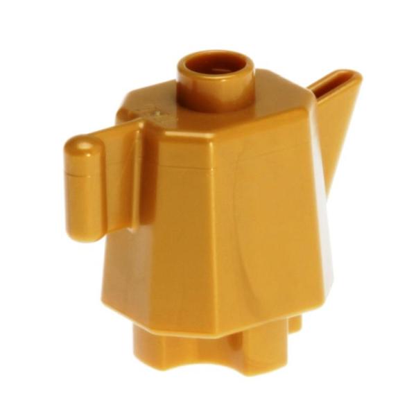 LEGO Duplo - Utensil Teapot / Coffeepot 31041 Pearl Gold