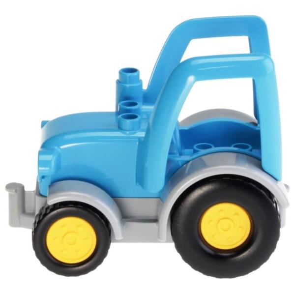 LEGO Duplo - Vehicle Tractor 15313c01/15581pb001 Dark Azure