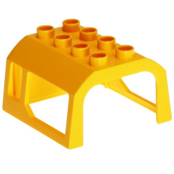 LEGO Duplo - Train Cabin Roof 51546 Yellow