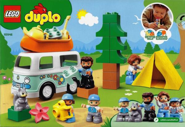 LEGO Duplo 10946 - Aventures en camping-car en famille