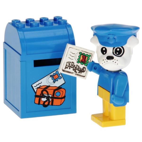 LEGO Fabuland 3786 - Buzzy Bulldog et la boîte aux lettres