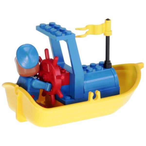 LEGO Fabuland 3633 - Le bateau à moteur Willem Walrus