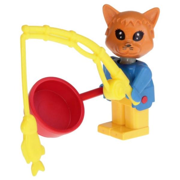 LEGO Fabuland 3701 - Le pêcheur Cornelius Cat
