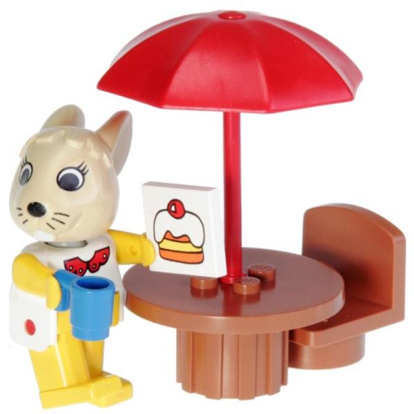 LEGO Fabuland 3718 - Outdoor Cafe avec Bonnie Bunny