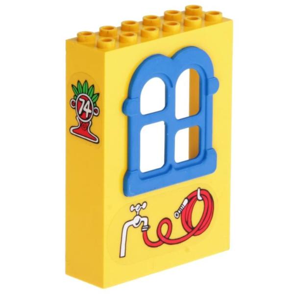 LEGO Fabuland Parts - Building Wall x637c01pb01