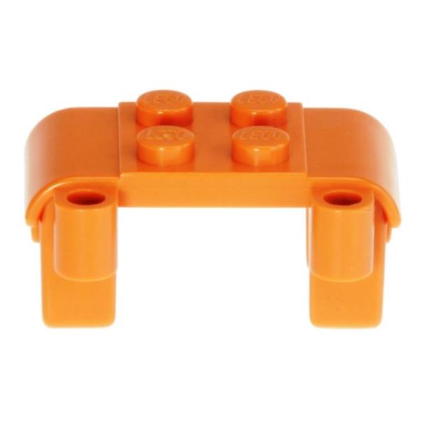 LEGO Fabuland Parts - Container, Side Bags 749 Earth Orange