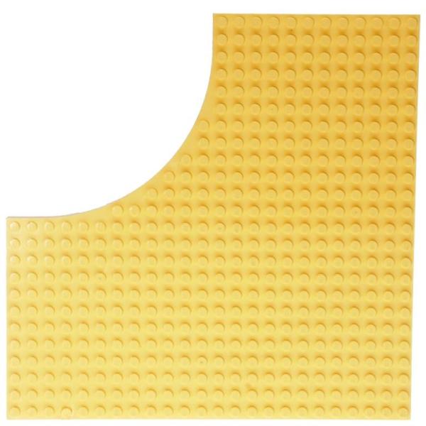 LEGO Parts - Brick, Modified 6161 Light Yellow