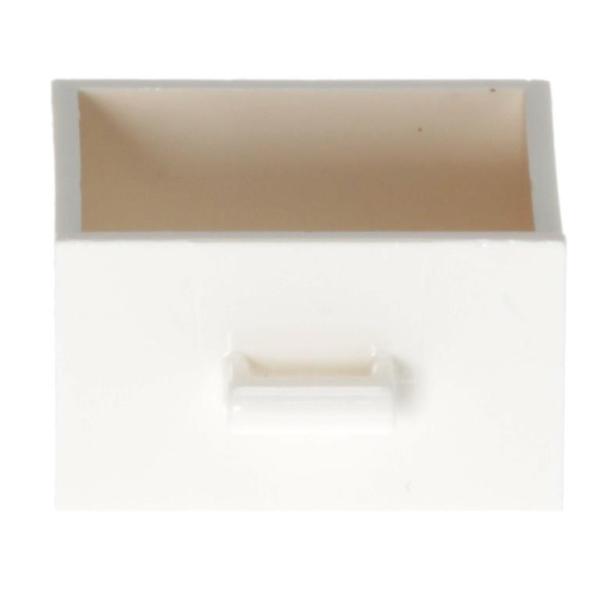LEGO Parts - Container, Cupboard Drawer 6198 White