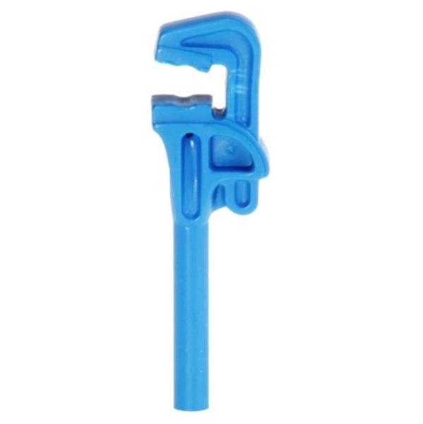 LEGO Parts - Minifigure, Utensil Tool Pipe Wrench 4328 Blue