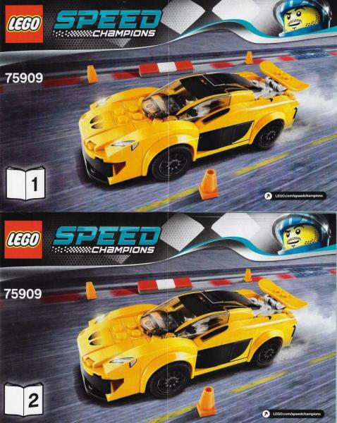 LEGO Speed Champions 75909 - McLaren P1 - DECOTOYS